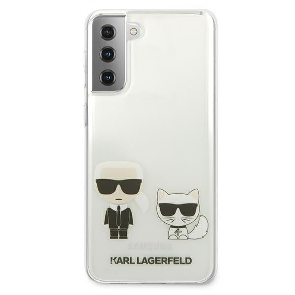 Karl Lagerfeld Karl&amp;Choupette Case for Samsung Galaxy S21+ - Transparent