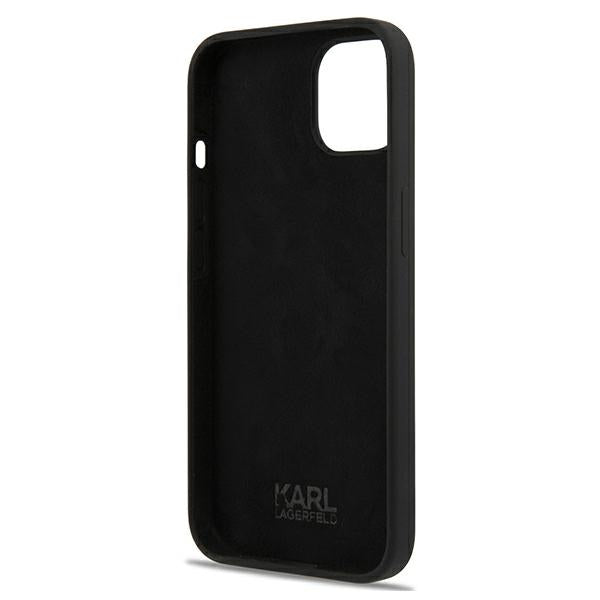 Karl Lagerfeld KLHCP13SSLKHBK iPhone 13 mini 5,4" czarny/black hardcase Silicone Karl's Head