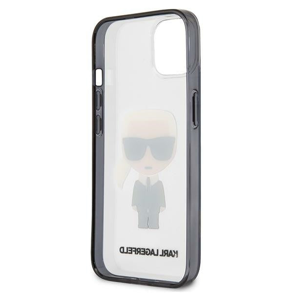 Karl Lagerfeld Iconik Karl Case for iPhone 13 mini - Transparent
