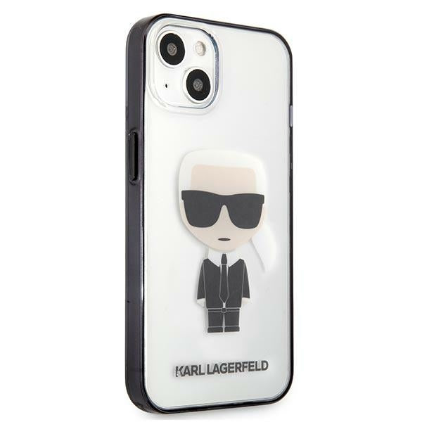 Karl Lagerfeld Iconik Karl Case for iPhone 13 mini - Transparent