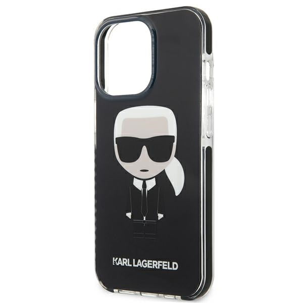 Karl Lagerfeld Iconik Karl Case for iPhone 13 Pro / iPhone 13 - Black