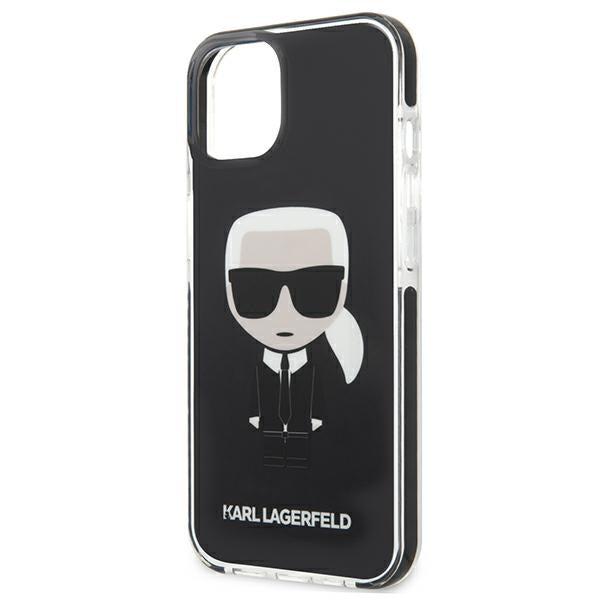 Karl Lagerfeld Iconik Karl Case for iPhone 13 mini - Black