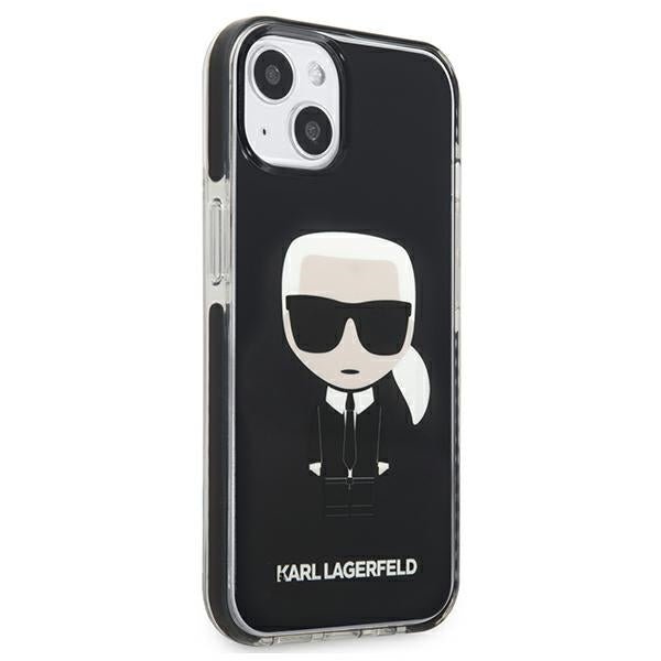 Karl Lagerfeld Iconik Karl Case for iPhone 13 mini - Black