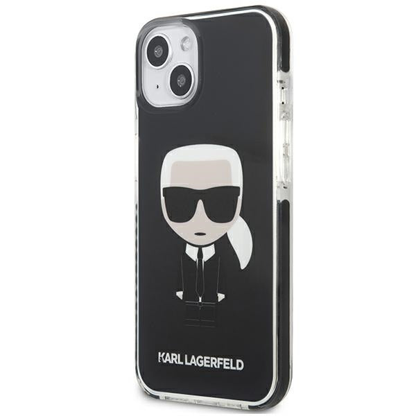 Karl Lagerfeld Iconik Karl Case for iPhone 13 mini - Black