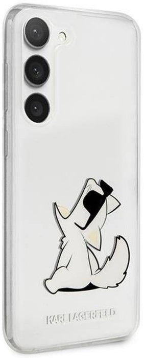 Karl Lagerfeld KLHCS23MCFNRC S23+ S916 transparent hardcase Choupette Fun