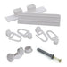 KARPOL ACCESSORY SET FOR DOUBLE-CHANNEL MOLDING 350 CM. - Аксесоари за корнизи<<<Корнизи щори и пердета<<<Мебели и