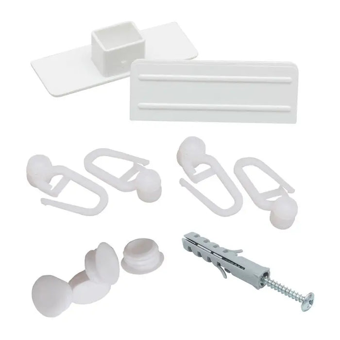 KARPOL ACCESSORY SET FOR SINGLE-CHANNEL MOLDING 300 CM. - Аксесоари за корнизи<<<Корнизи щори и пердета<<<Мебели и