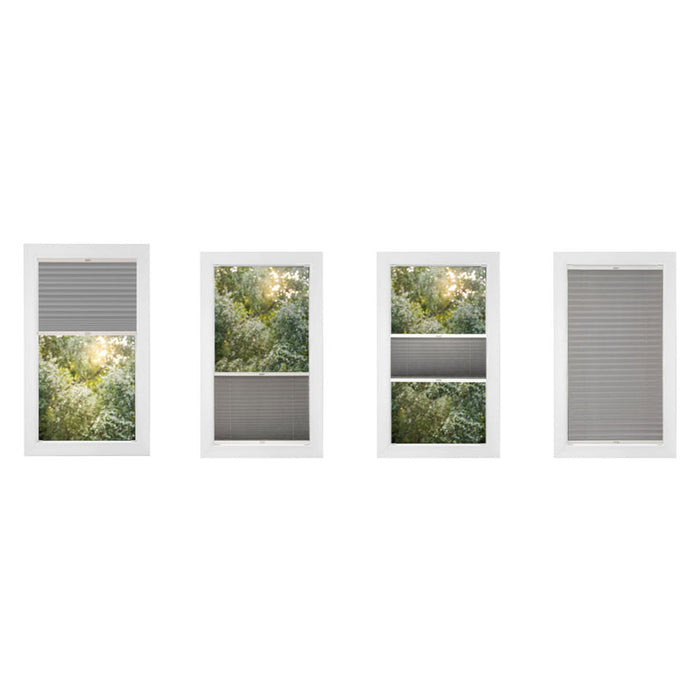 KARPOL PLEATED BLINDS 45X140 CM. GRAY