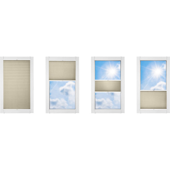 PLEATED BLINDS KARPOL 55X140 CM. BEIGE