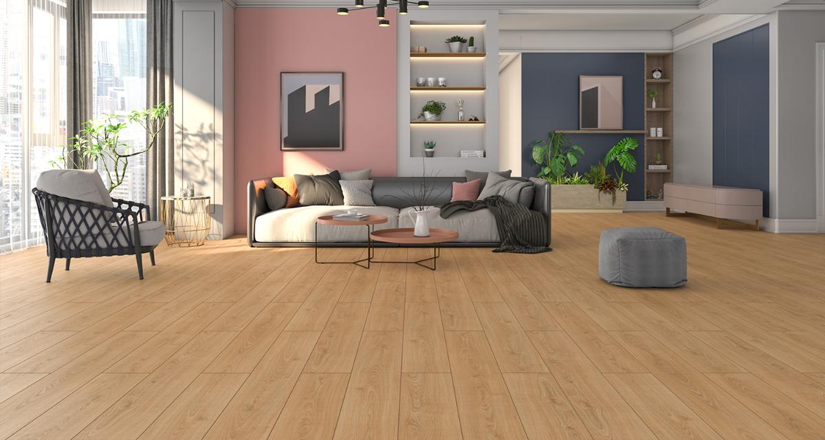 LAMINATE 8MM AC4/32 4V FU007 BEIJING