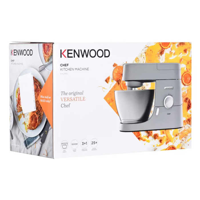 Kenwood KVC3110S food processor 4.6 L Silver 1000 W - Food processorsAGD-ROK<<<Home Appliance - ProductsAGD<<<ActionPL