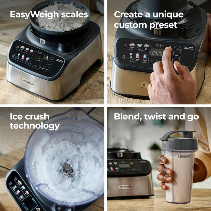 Food processor KENWOOD FDM73.850SS 1000 W, 1000 W