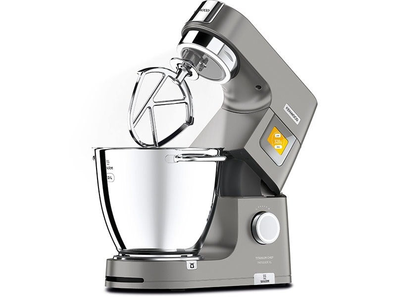 Kenwood KWL90.004SI food processor 1400 W 7 L Silver Built-in scales