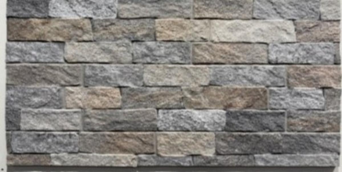PORCELAIN TILES BLOCK SILVER MIX 16X40