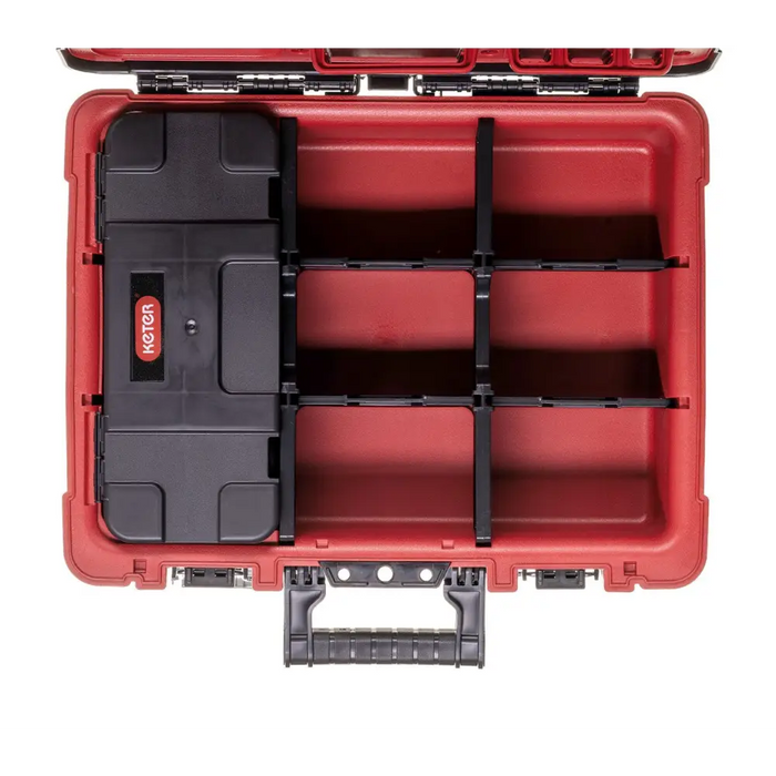 Keter 237003 equipment case Hard shell case Black Red - Tool boxes and bagsNOP-SKR<<<Tools - accessoriesNOP<<<ActionPL