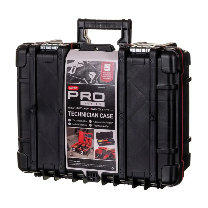 Keter 237003 equipment case Hard shell case Black Red - Tool boxes and bagsNOP-SKR<<<Tools - accessoriesNOP<<<ActionPL