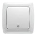 KEY BUTTON VIKO BY PANASONIC Carmen - Ключове и контакти<<<Електроматериали<<<Praktiker&&&Ключове и