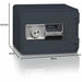Key cupboard Burg-Wachter FP 44 E Black - Сигурност Удома<<<Дом Градина<<<BigBuy&&&Системи за сигурност<<<Сигурност