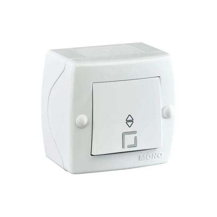 KEY DEVIATOR FOR OUTDOOR MOUNTING IP20 WHITE MONO OCTANS - Ключове и контакти<<<Електроматериали<<<Praktiker&&&Ключове