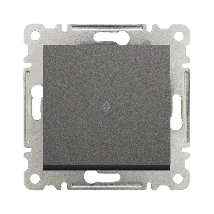 KEY DEVIATOR MECHANISM GRAPHITE MAKEL KAREA LINE - Ключове и контакти<<<Електроматериали<<<Praktiker&&&Ключове и