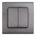 KEY DOUBLE GRAY VIKO BY PANASONIC Linnera Life - Ключове и контакти<<<Електроматериали<<<Praktiker&&&Ключове и