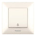 KEY STAIR CREAM PANASONIC Arkedia Slim - Ключове и контакти<<<Електроматериали<<<Praktiker&&&Ключове и