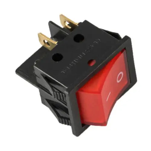 KEY SWITCH 16A ILLUMINATED BLACK MELOPLAM BLACK - Електроапаратура и