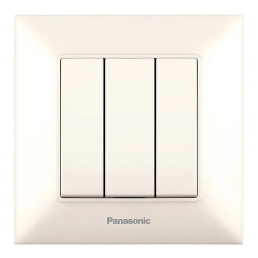 KEY TRIPLE CREAM PANASONIC Arkedia Slim - Ключове и контакти<<<Електроматериали<<<Praktiker&&&Ключове и