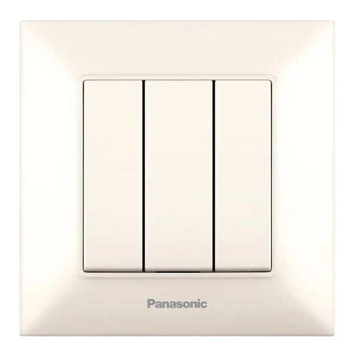 KEY TRIPLE CREAM PANASONIC Arkedia Slim - Ключове и контакти<<<Електроматериали<<<Praktiker&&&Ключове и