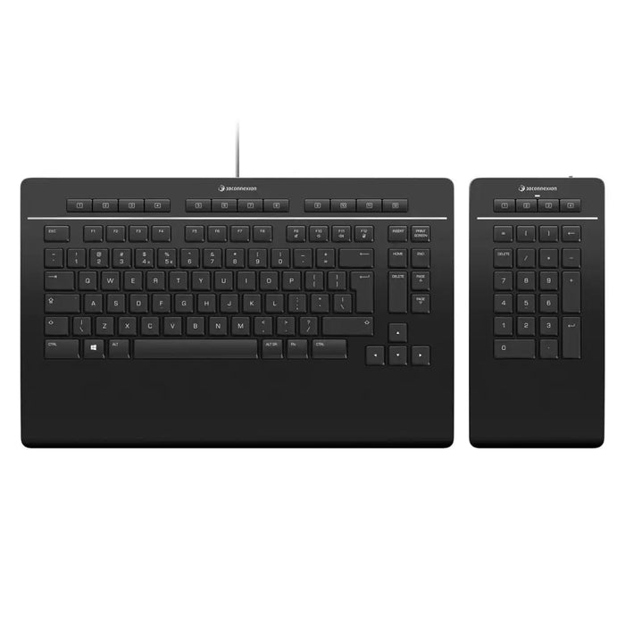 Keyboard 3Dconnexion 3DX-700092 Black Qwerty US - Електроника Периферни и резервни части<<<Компютри|
