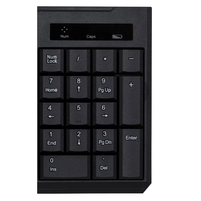 Keyboard Activejet K-3911W Black QWERTY - Клавиатури<<<Електроника Периферни и резервни части<<<Компютри|