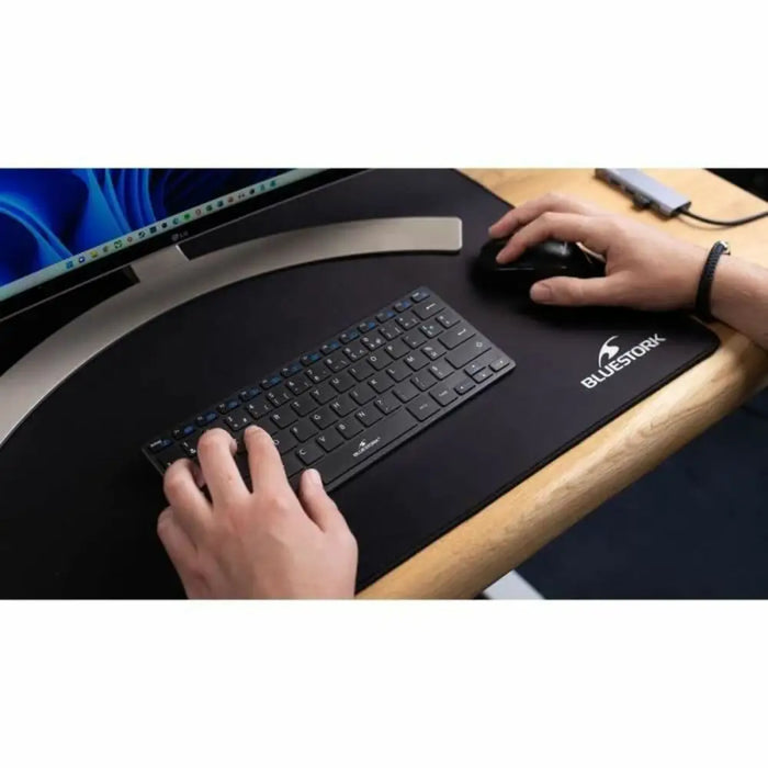 Keyboard and Mouse Bluestork Sans fil Ultra compact Black - Електроника Периферни и резервни части<<<Компютри|