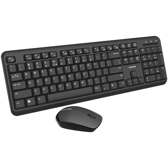 Keyboard and mouse Canyon CNS-HSETW02-BG - Клавиатури<<<Периферия<<<Компютри и периферия<<<TechMart&&&Комплекти<<<Мишки