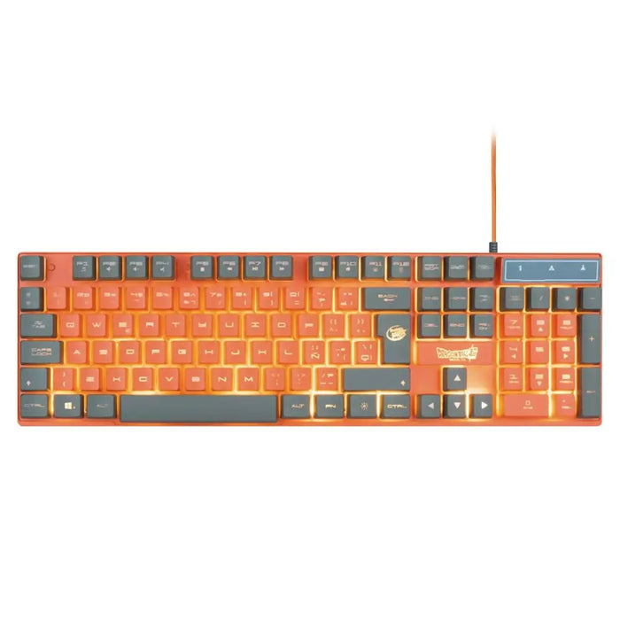 Keyboard and Mouse FR-TEC Dragon Ball Spanish Qwerty Orange - Електроника Периферни и резервни части<<<Компютри|