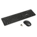 Keyboard and Mouse Ibox IKM5010W Black Qwerty US - Клавиатури<<<Електроника Периферни и резервни части<<<Компютри|