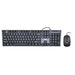 Keyboard and Mouse Ibox IKMS606 Qwerty US Black QWERTY - Клавиатури<<<Електроника Периферни и резервни