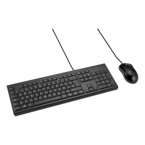 Keyboard and Mouse Kensington KM100 Black Spanish QWERTY - Електроника Периферни и резервни части<<<Компютри|