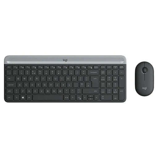 Keyboard and Mouse Logitech 920-009190 Black Grey French AZERTY - Електроника Периферни и резервни части<<<Компютри|