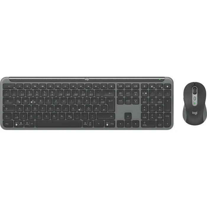 Keyboard and Mouse Logitech 920-012504 Graphite German QWERTZ - Електроника Периферни и резервни части<<<Компютри|