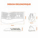 Keyboard and Mouse Mobility Lab Ergo C30W Black - Електроника Периферни и резервни части<<<Компютри|