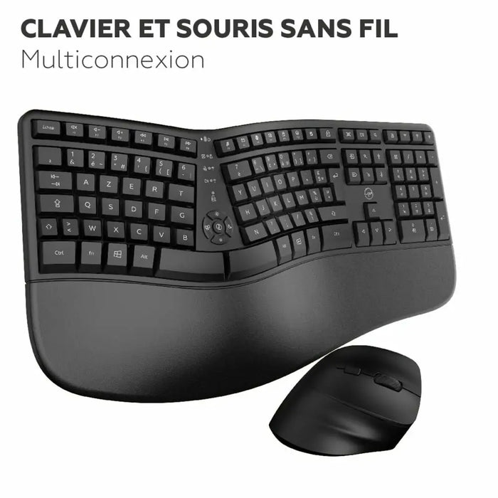 Keyboard and Mouse Mobility Lab Ergo C30W Black - Електроника Периферни и резервни части<<<Компютри|