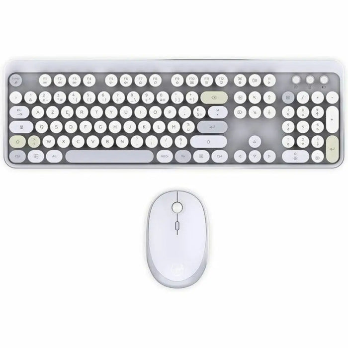 Keyboard and Mouse Mobility Lab Modelo ergonómico Grey AZERTY - Клавиатури<<<Електроника Периферни и резервни