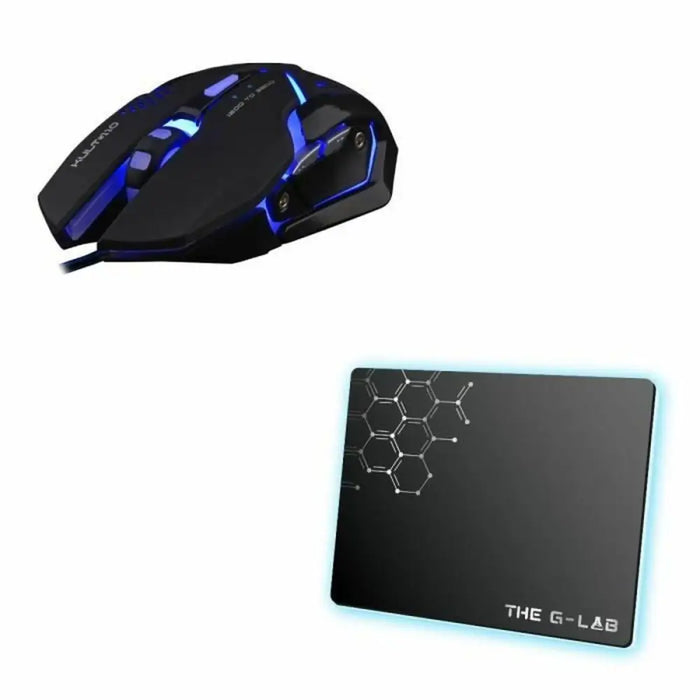 Keyboard and Mouse The G-Lab Combo Argon AZERTY Black French AZERTY - Електроника Периферни и резервни