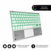 Keyboard and Touchpad Subblim SUB-KBT-SMBT50 Silver Spanish Qwerty QWERTY - Електроника Периферни и резервни