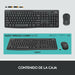 Keyboard and Wireless Mouse Logitech 920-009798 Black Spanish Qwerty QWERTY - Електроника Периферни и резервни