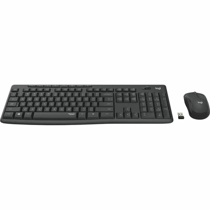 Keyboard and Wireless Mouse Logitech 920-009870 Wireless Black Grey Graphite Portuguese - Електроника Периферни и