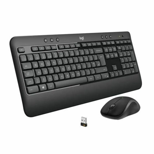 Keyboard and Wireless Mouse Logitech MK540 French Black Black/White AZERTY - Електроника Периферни и резервни