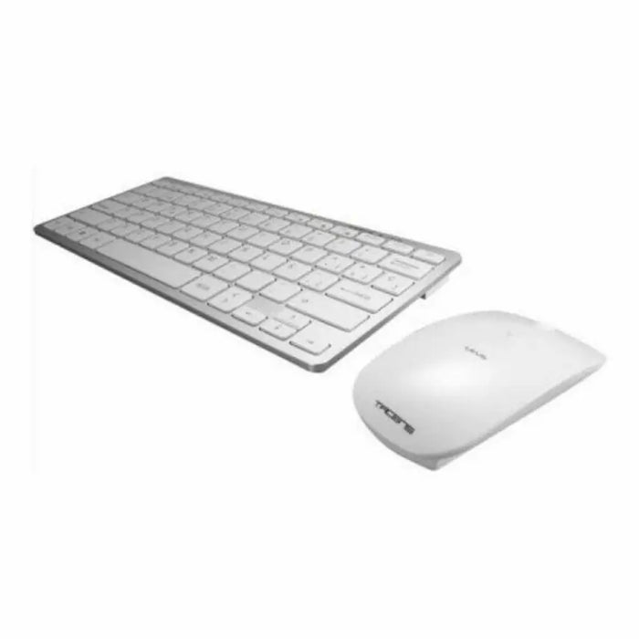 Keyboard and Wireless Mouse Tacens Levis Combo V2 White Spanish Qwerty - Компютър Игри<<<Компютри|