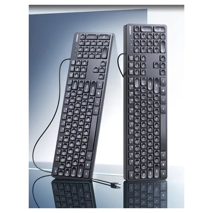 KEYBOARD BG CHOCOLATE MEMBR 1.5m KU004 UGREEN - Клавиатури<<<Компютърна периферия<<<AmperelB2B