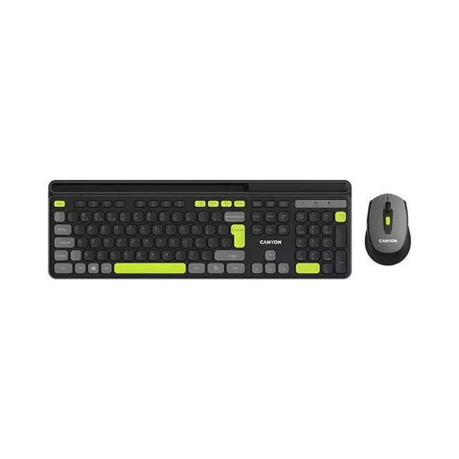Keyboard Canyon CNS-HSETW5BK + MOUSE WIRELESS - Клавиатури<<<Периферии<<<Лаптопи компютри и периферия<<<ZoraSite